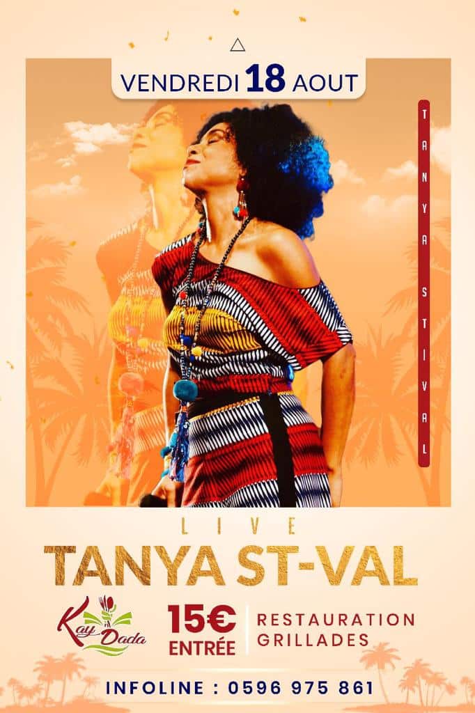 Tanya ST-VAL à Kay Dada le vendredi 18 août 2023