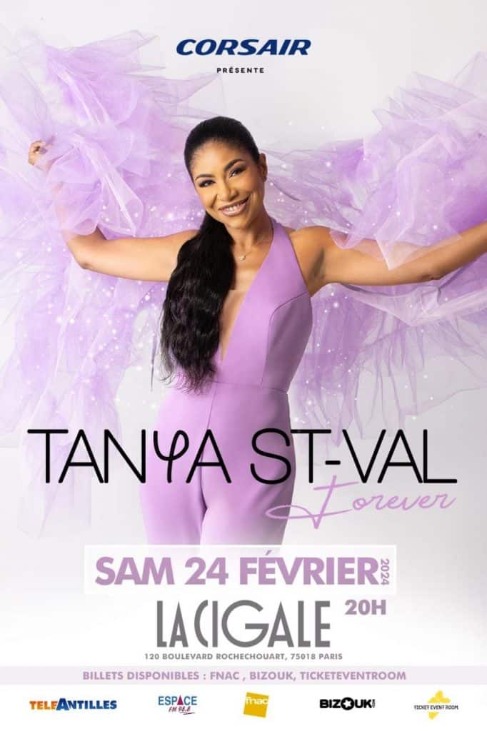 Tanya ST-VAL à La Cigale à Paris le Samedi 24 Février 2024
